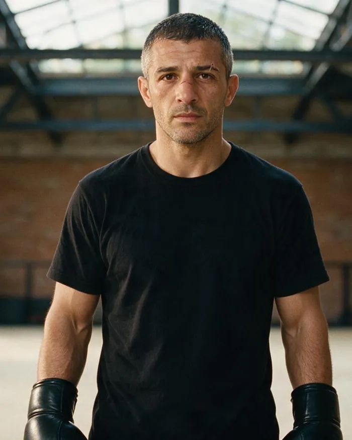 Stefano Riva, allenatore di boxe.